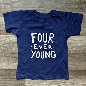 Small Shop “Four Ever Young” Triblend Tee